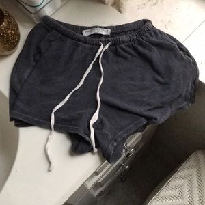 Project Social-T Navy Terrycloth Shorts